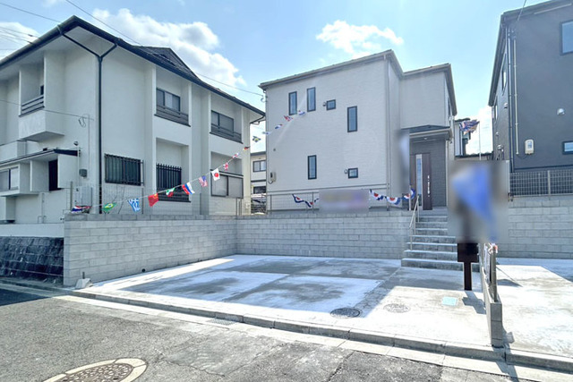 敷地47坪越！並列駐車3台OK♪現地（2026年3月）撮影