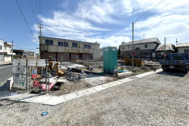 （現地写真）陽当たり良好で開放的な角地！