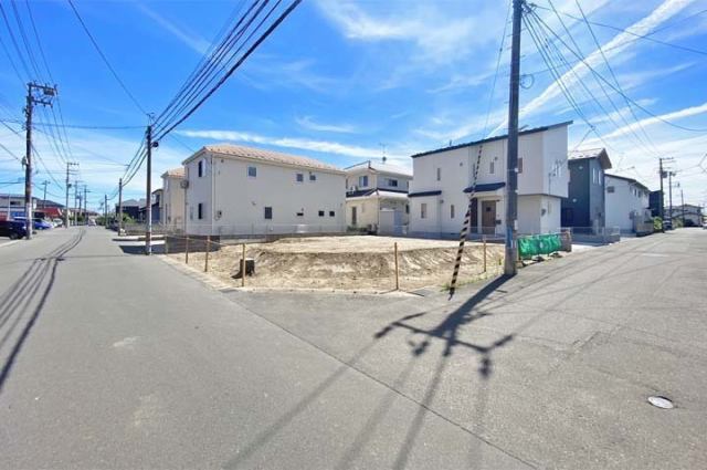 建築条件なし！お好きなハウスメーカーで建てられます♪現地（2025年7月）撮影