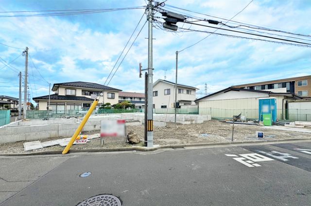 折上げ天井採用でリビングに開放感をプラス！現地（2025年10月）撮影