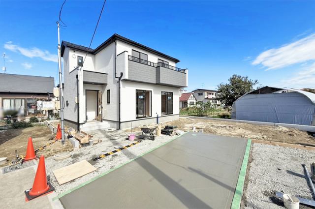 敷地は何とも広い63坪以上！現地（2025年10月）撮影