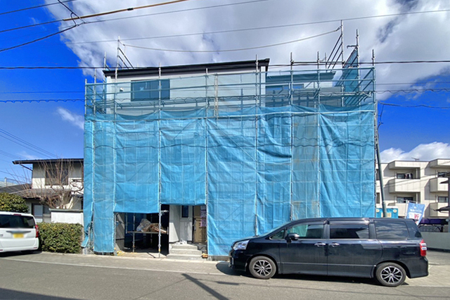 陽当たりも良く防犯面にも優れた角地！現地（2026年3月）撮影