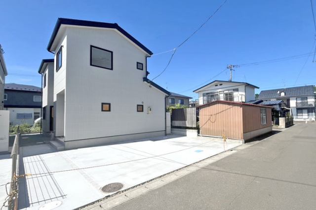 JR仙山線「愛子」駅まで徒歩7分生活に必要なお買い物施設が充実現地（2025年9月）撮影