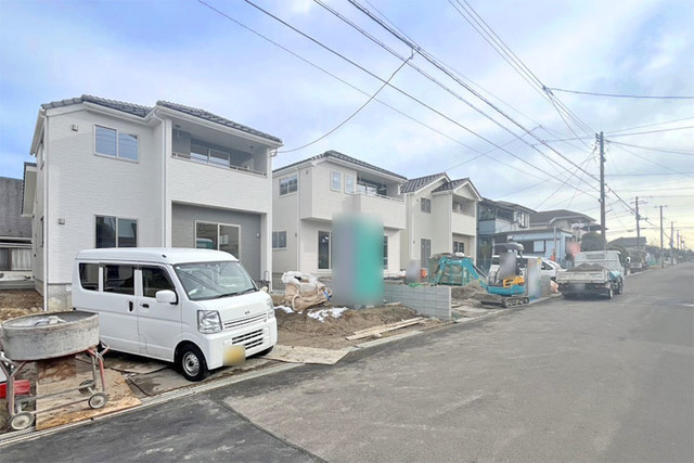 シックハウス対策のされたお家スーパーまで徒歩5分現地（2026年1月）撮影