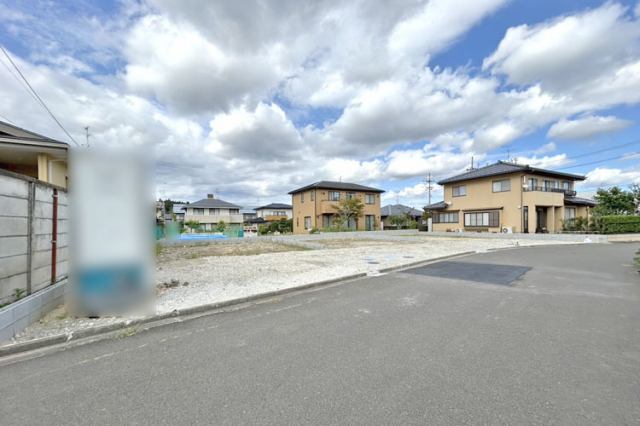 敷地45坪以上並列駐車2台可能現地(2025年9月撮影)