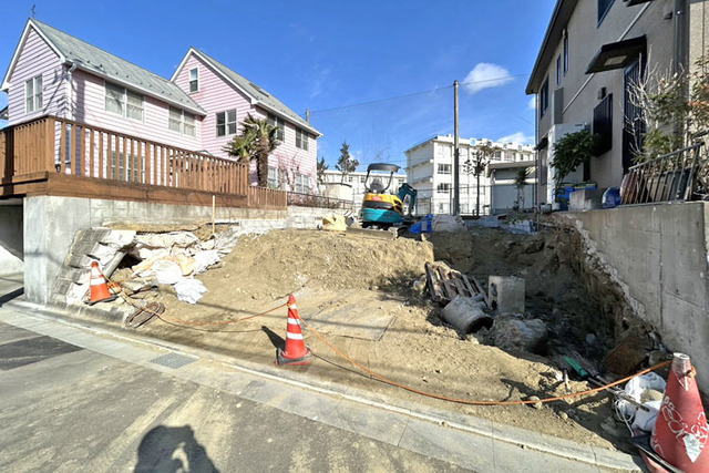 地下鉄南北線・黒松駅が徒歩圏内バイパスへアクセスしやすい立地！現地（2026年1月）撮影