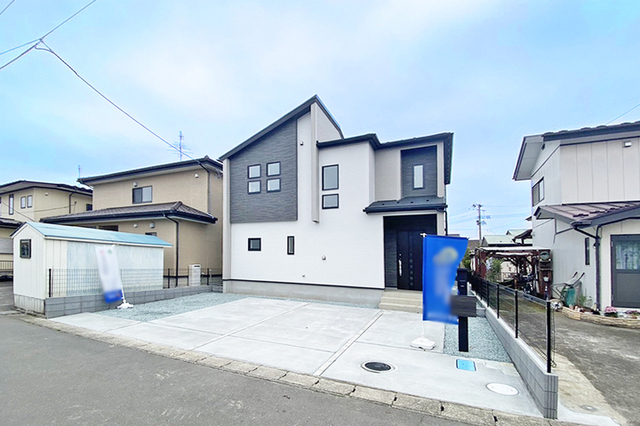 並列駐車3台＋55坪以上の敷地に南庭付き！現地（2026年4月）撮影